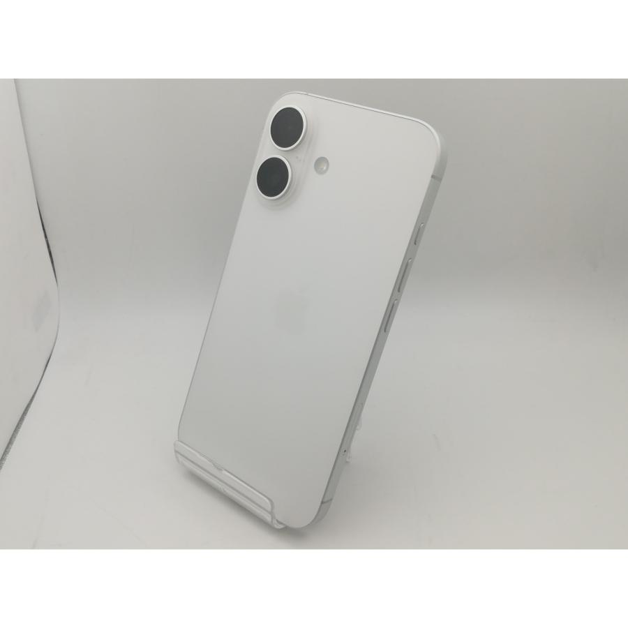 中古】Apple docomo 【SIMフリー】 iPhone 16 128GB ホワイト MYDR3J/A