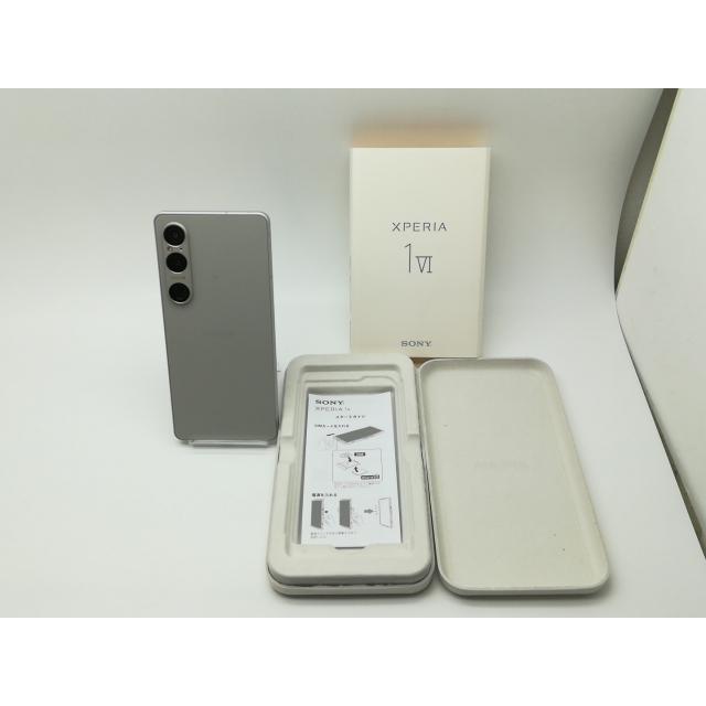 中古】SONY 国内版 【SIMフリー】 Xperia 1 VI プラチナシルバー 12GB