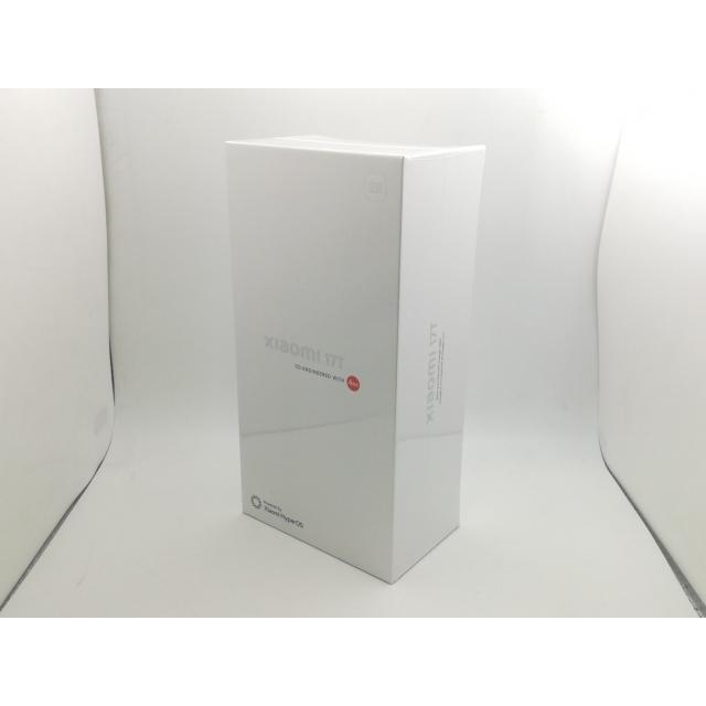 未使用】Xiaomi 国内版 【SIMフリー】 Xiaomi 17T ブルー 12GB 256GB