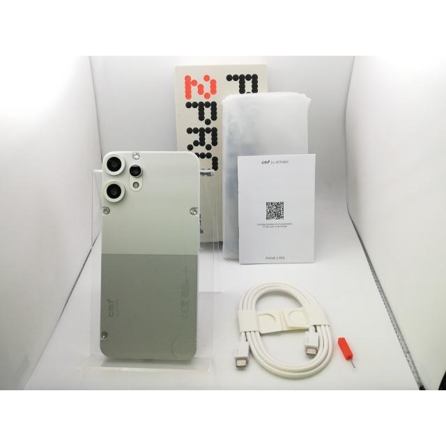 中古】NOTHING 国内版 【SIMフリー】 CMF Phone 2 Pro ホワイト 8GB