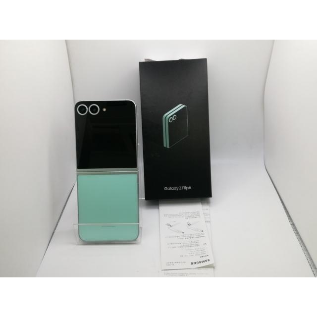 中古】SAMSUNG 国内版 【SIMフリー】 Galaxy Z Flip6 ミント 12GB 