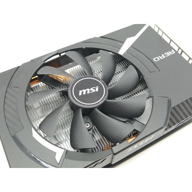 中古】MSI GeForce GTX 1660 Ti AERO ITX 6G OC GTX1660Ti/6GB(GDDR6