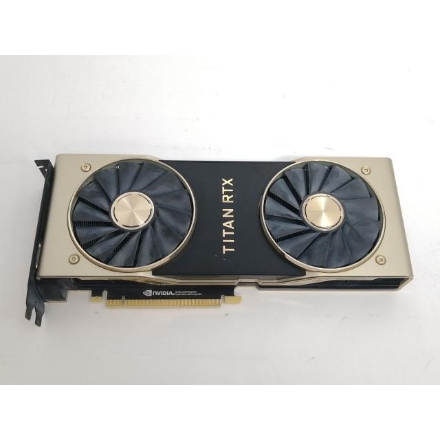 中古】NVIDIA TITAN RTX(900-1G150-2500-000) TitanRTX/24GB(GDDR6 