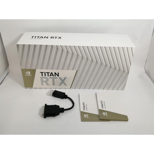 中古】NVIDIA TITAN RTX(900-1G150-2500-000) TitanRTX/24GB(GDDR6