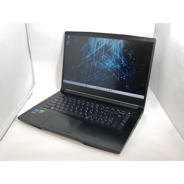 中古】MSI GF63 Thin GF63-11UC-062JP ブラック【i7-11800H 16G 512G 