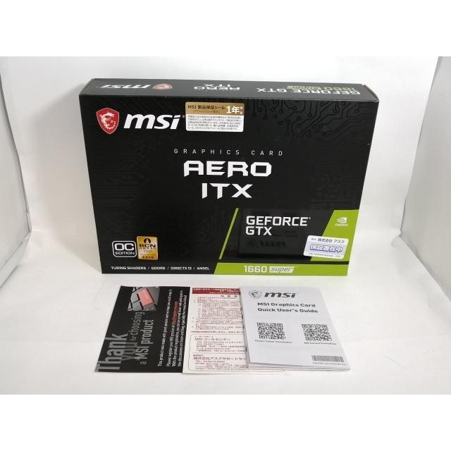 中古】MSI GeForce GTX 1660 SUPER AERO ITX OC GTX1660Super/6GB