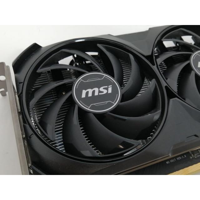 中古】MSI GeForce RTX 4060 Ti VENTUS 2X BLACK 16G OC RTX4060Ti