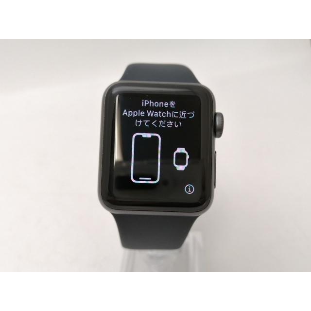中古】Apple Apple Watch Series3 38mm GPS スペースグレイ 