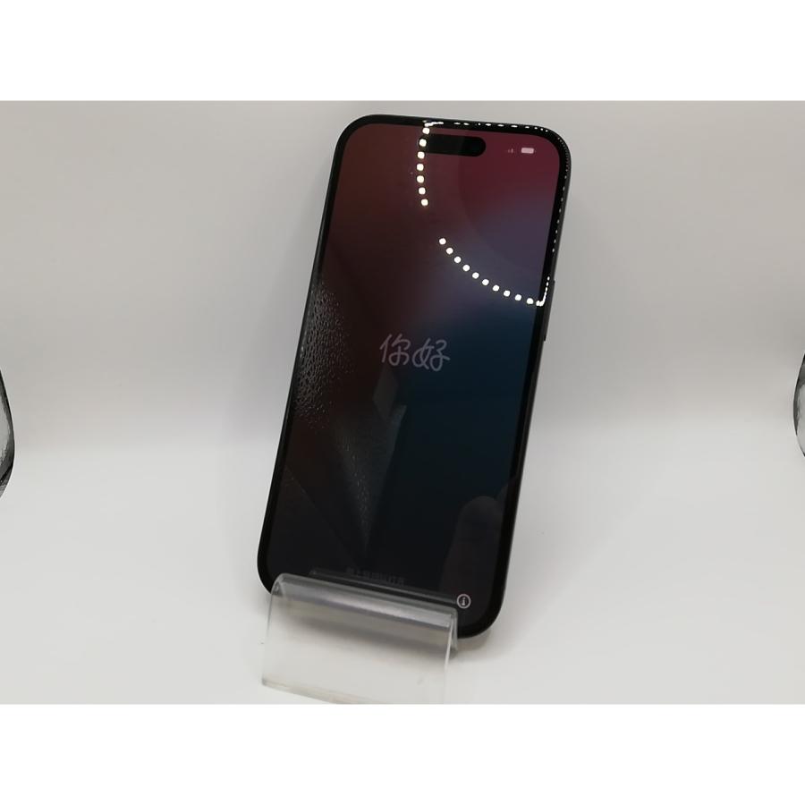 中古】Apple 楽天モバイル 【SIMフリー】 iPhone 15 128GB ブラック 