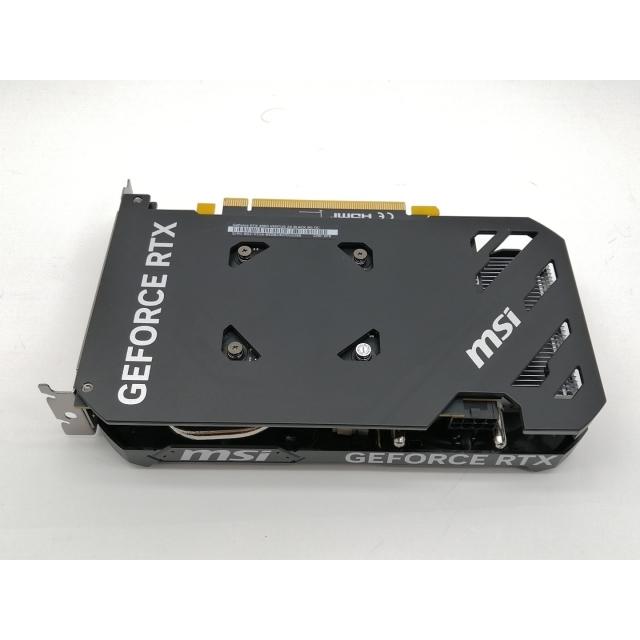 中古】MSI GeForce RTX 4060 VENTUS 2X BLACK 8G OC RTX4060/8GB(GDDR6