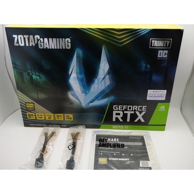 中古】ZOTAC GeForce RTX 3070 Ti Trinity OC（ZT-A30710J-10P