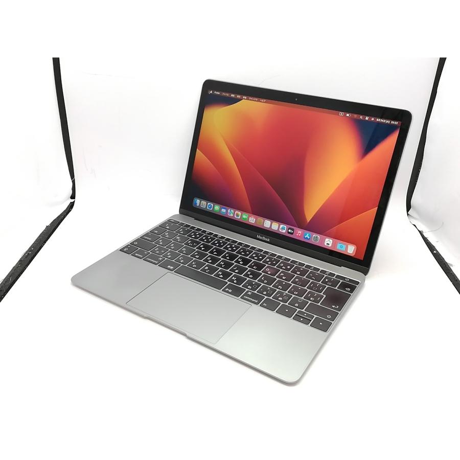 中古】Apple MacBook 12インチ CoreM3:1.2GHz 256GB スペースグレイ