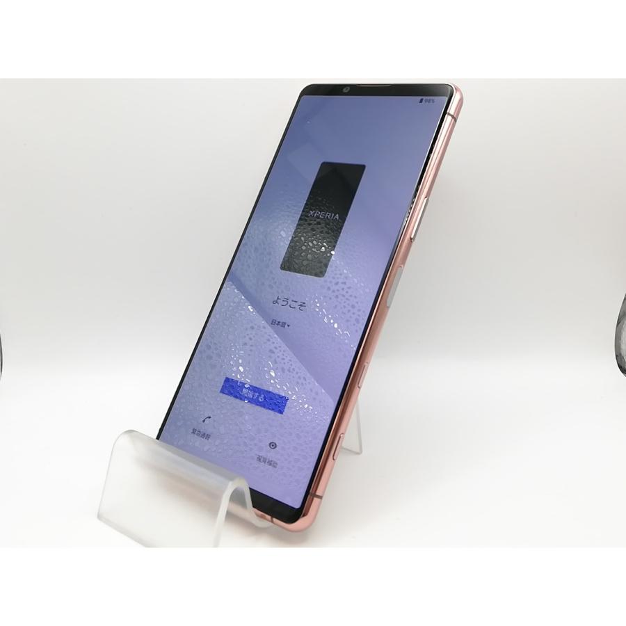 中古】SONY 国内版 【SIMフリー】 Xperia 5 III 8GB 256GB ピンク XQ