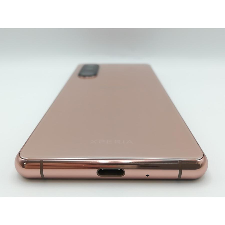 中古】SONY 国内版 【SIMフリー】 Xperia 5 III 8GB 256GB ピンク XQ
