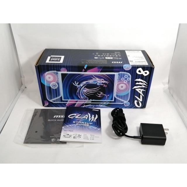 中古】MSI Claw 8 AI+ Claw-8-AI+A2VM-201JP 【Core Ultra 7 258V 32G 