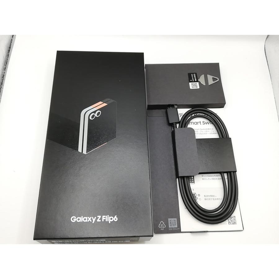 中古】SAMSUNG 国内版 【SIMフリー】 Galaxy Z Flip6 ホワイト 12GB