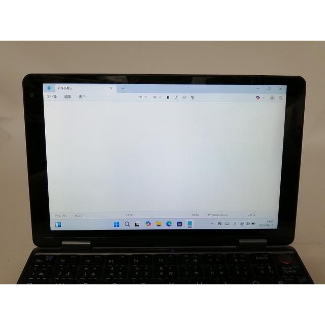 中古】Zwide NA08H【Intel N100 12G 256G(SSD) WiFi6 8LCD