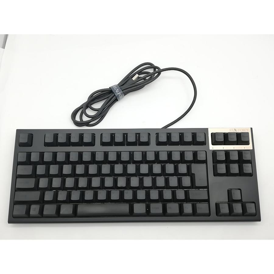 中古】東プレ REALFORCE TKL SA R2TLSA-JP3-BK [日本語配列/30g