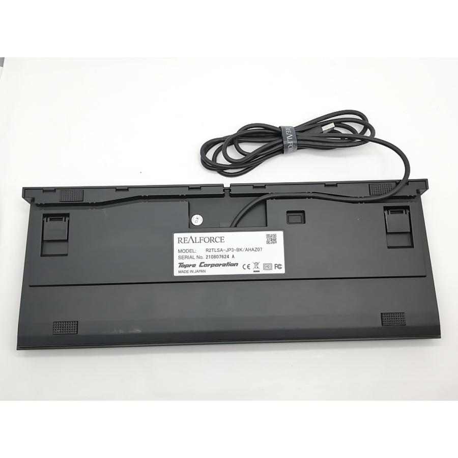 中古】東プレ REALFORCE TKL SA R2TLSA-JP3-BK [日本語配列/30g
