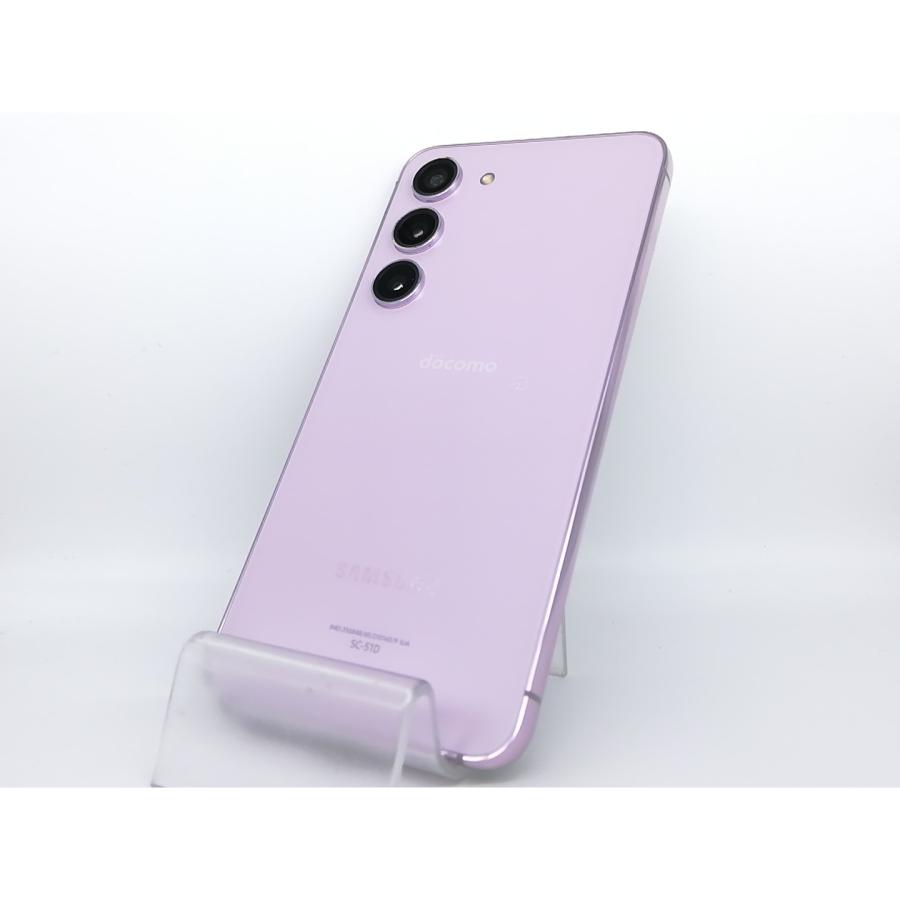 中古】SAMSUNG docomo 【SIMフリー】 Galaxy S23 ラベンダー 8GB 256GB