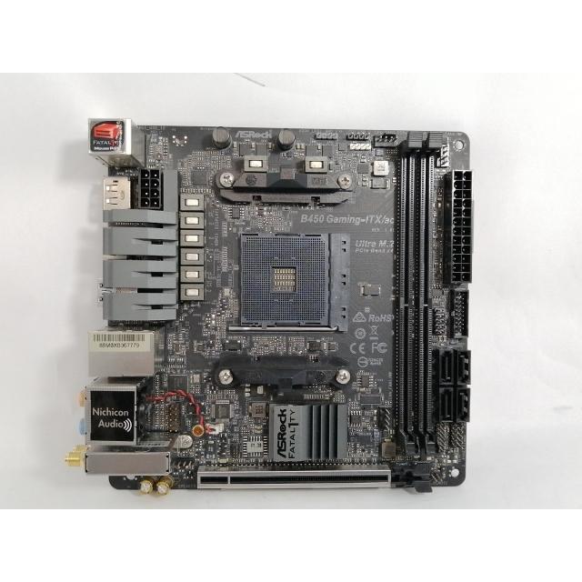 中古】ASRock Fatal1ty B450 Gaming-ITX/ac B450/AM4/11ac+BT4.2/Mini