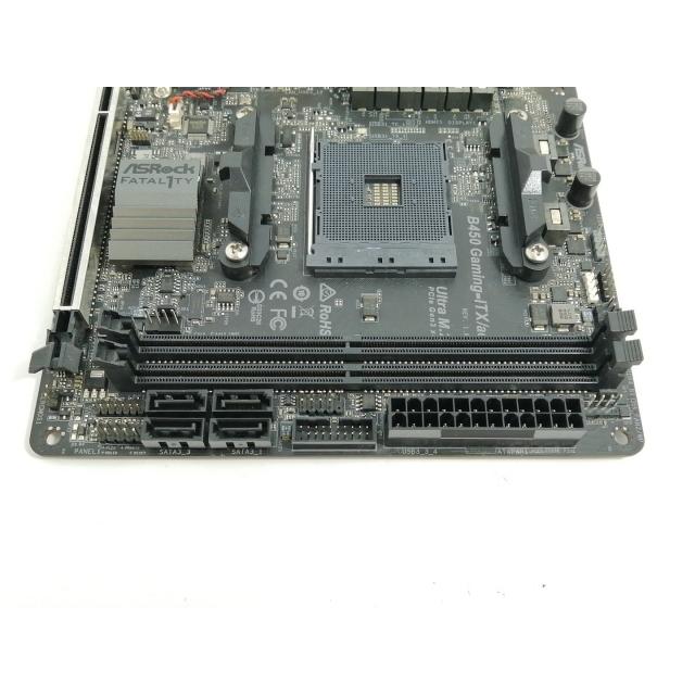 中古】ASRock Fatal1ty B450 Gaming-ITX/ac B450/AM4/11ac+BT4.2/Mini