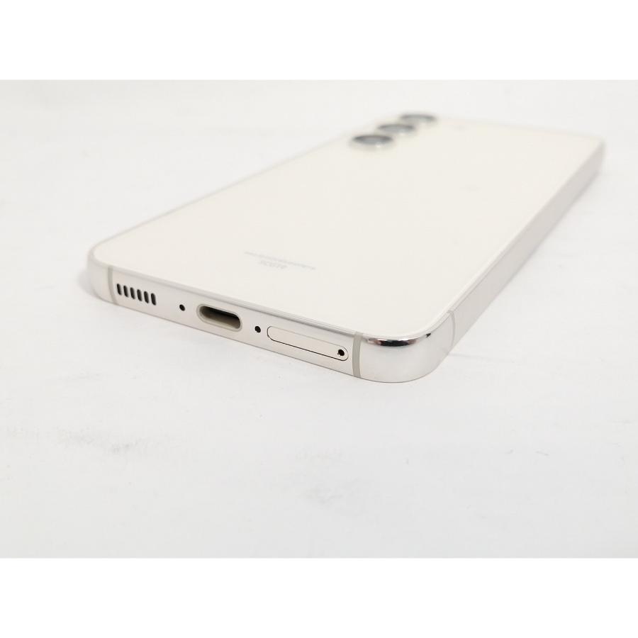 中古】SAMSUNG au 【SIMフリー】 Galaxy S23 クリーム 8GB 256GB SCG19