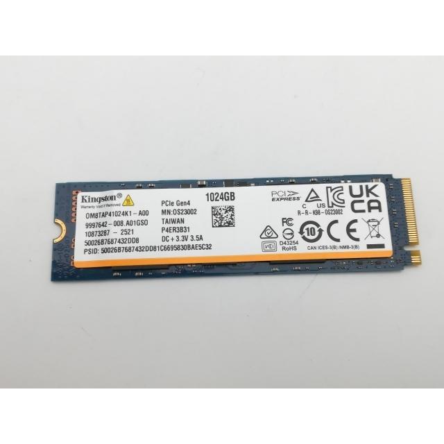 M.2 2280 NVMe SSD 1TB 中古品 中古】各社 1TB SSD (M.2 2280/PCIe4.0 NVMe)【中野】保証期間1週間