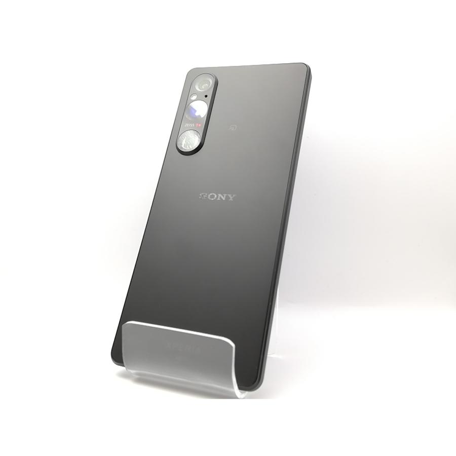 中古】SONY au 【SIMフリー】 Xperia 1 V ブラック 12GB 256GB SOG10