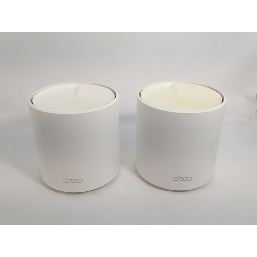 中古】TP-LINK Deco X50(2パック) Wi-Fi6(11ax)対応メッシュWi-Fi