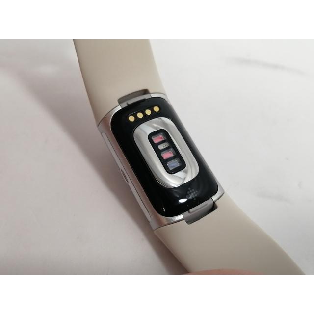 中古】Fitbit Fitbit Charge 6 Porcelainバンド/Silverアルミニウム