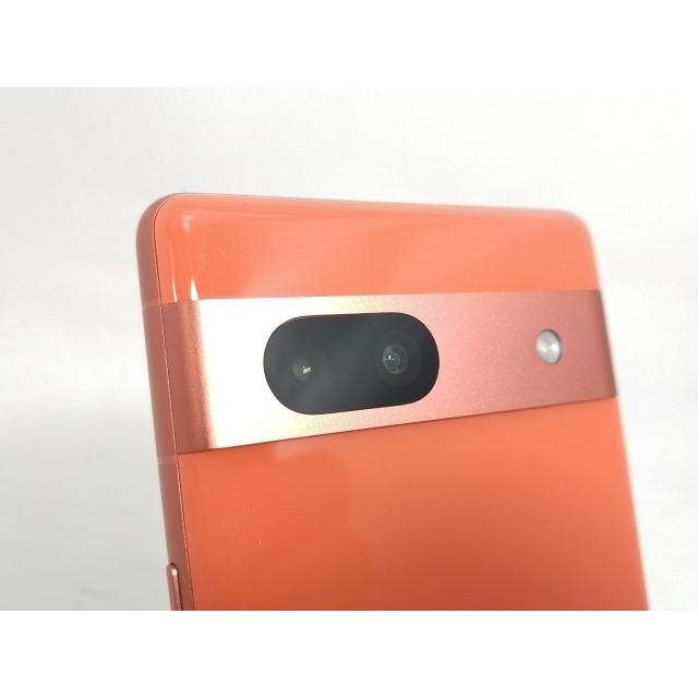 中古】Google 国内版 【SIMフリー】 Pixel 7a コーラル 8GB 128GB