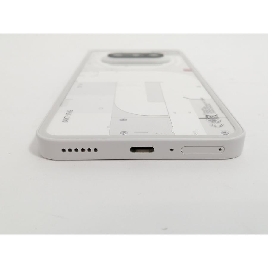 中古】NOTHING 国内版 【SIMフリー】 Nothing Phone (3a) ホワイト 8GB