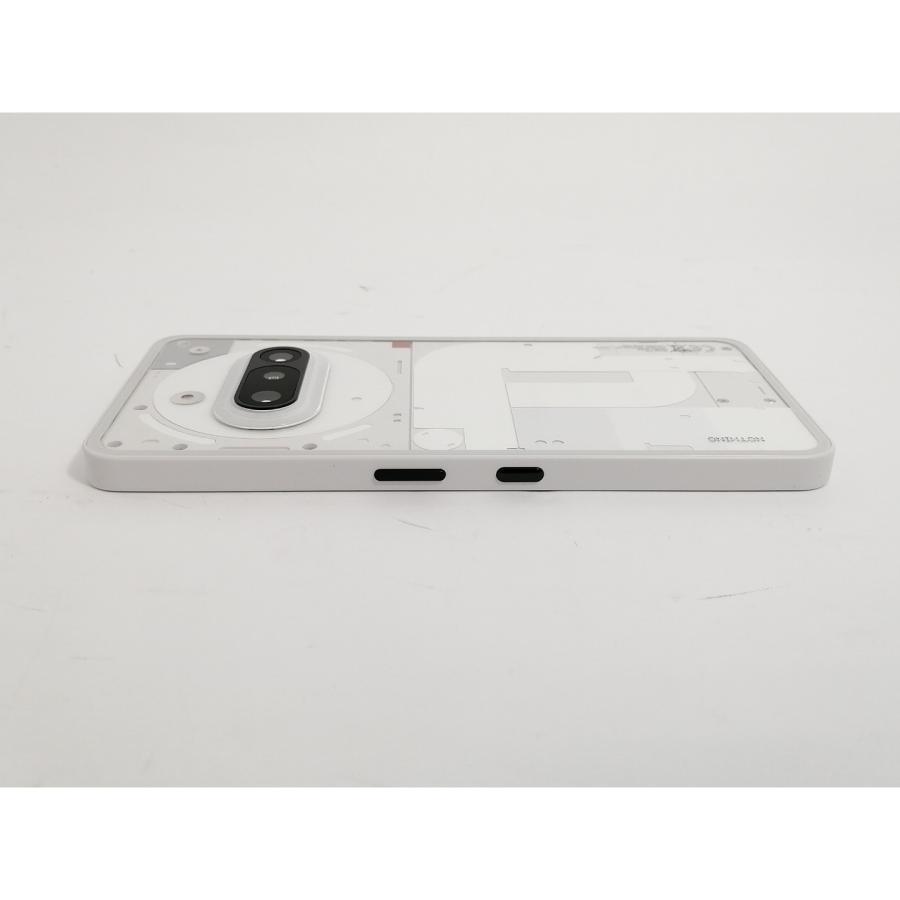 中古】NOTHING 国内版 【SIMフリー】 Nothing Phone (3a) ホワイト 8GB