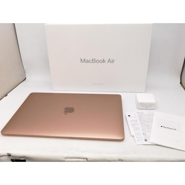 【中古】Apple MacBook Air 13インチ Corei5:1.6GHz 256GB ゴールド MREF2J/A (Late 2018)【新宿2】保証期間１ヶ月【ランクB】の画像