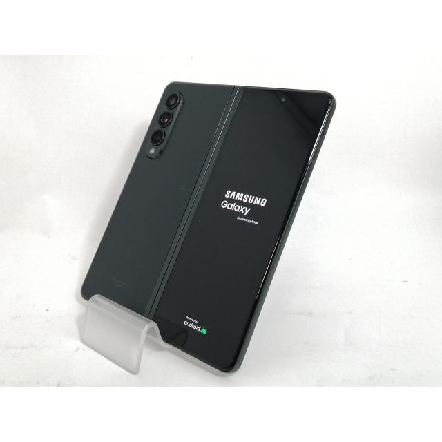 中古】SAMSUNG au 【SIMフリー】 Galaxy Z Fold3 5G ファントム