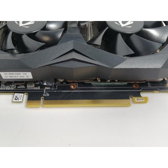 中古】ZOTAC GAMING GeForce GTX 1660 6GB GDDR5（ZT-T16600F-10L