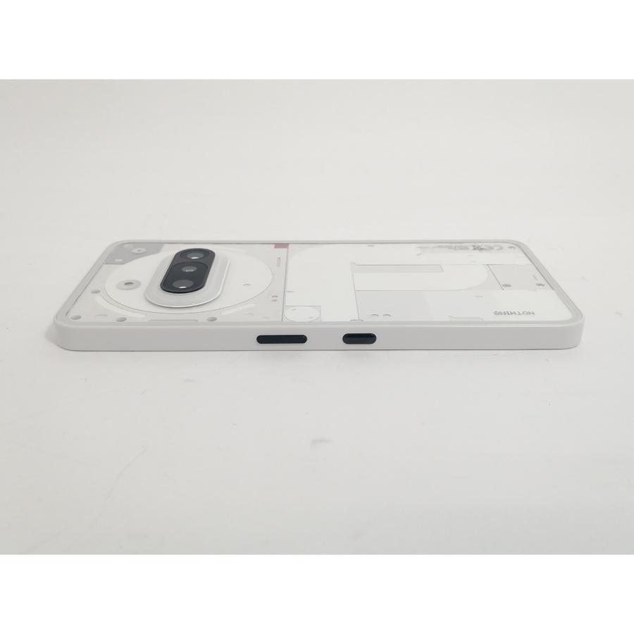 【国内版】Nothing Phone (3a) ホワイト【開封済み殆ど未使用品】 中古】NOTHING 国内版 【SIMフリー】 Nothing Phone (3a) ホワイト