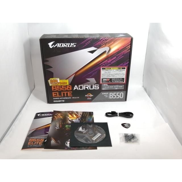 中古】GIGABYTE B550 AORUS ELITE(rev,1.0) B550/AM4/2.5GbitLAN/ATX 