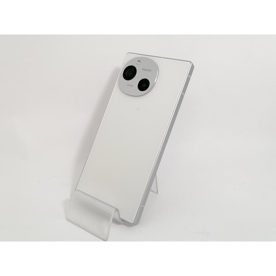 中古】SHARP 国内版 【SIMフリー】 AQUOS R9 ホワイト 12GB 256GB SH