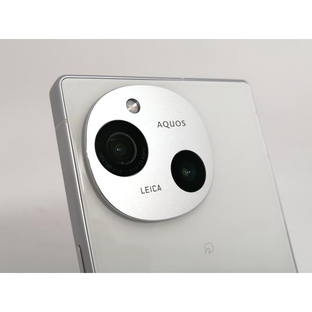 中古】SHARP 国内版 【SIMフリー】 AQUOS R9 ホワイト 12GB 256GB SH