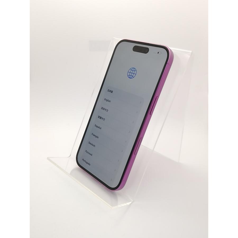【中古】Apple 国内版 【SIMフリー】 iPhone 16 128GB ピンク MYDT3J/A【秋葉3号】保証期間１ヶ月【ランクA】の画像