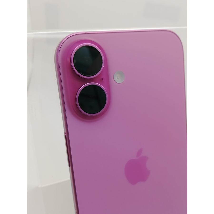 【中古】Apple 国内版 【SIMフリー】 iPhone 16 128GB ピンク MYDT3J/A【秋葉3号】保証期間１ヶ月【ランクA】の画像