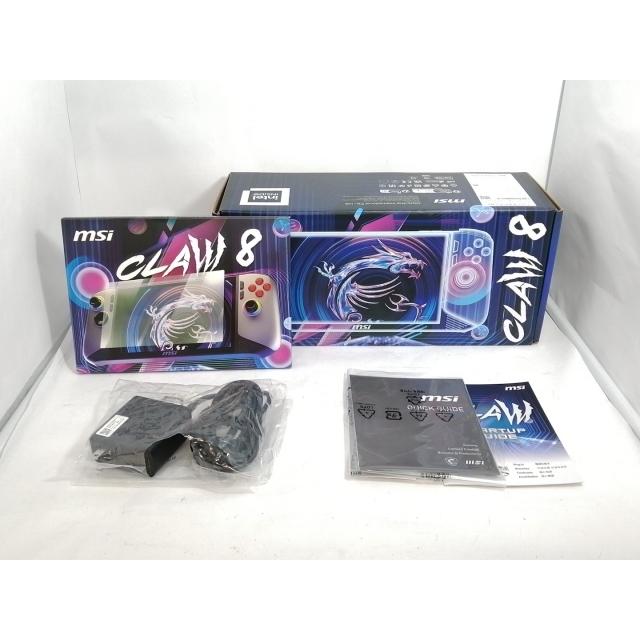 中古】MSI Claw 8 AI+ Claw-8-AI+A2VM-201JP 【Core Ultra 7 258V 32G 