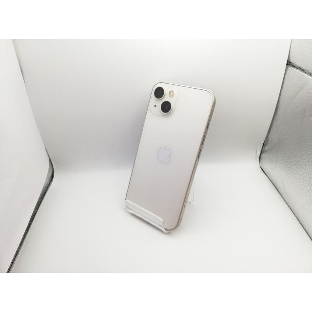 【中古】Apple docomo 【SIMフリー】 iPhone 13 128GB スターライト MLND3J/A【新宿】保証期間１ヶ月【ランクC】