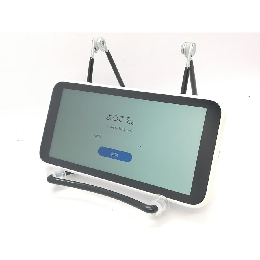 中古】SAMSUNG au 【SIMフリー】 Galaxy 5G Mobile Wi-Fi SCR01 