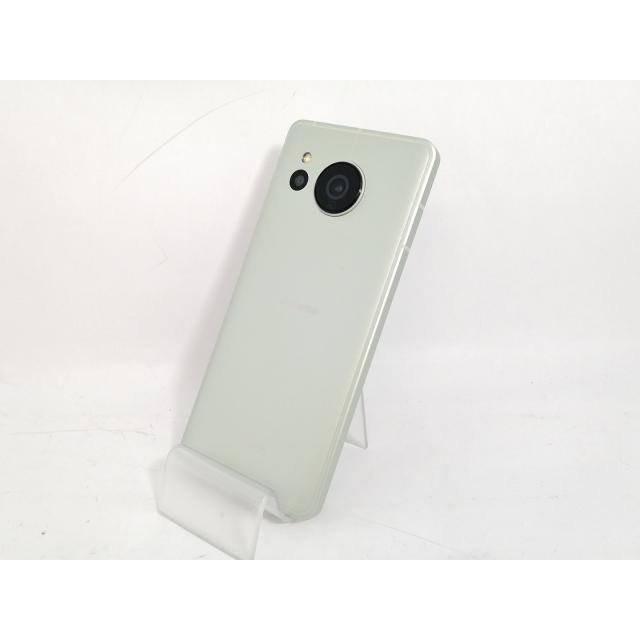 中古】SHARP docomo 【SIMフリー】 AQUOS sense8 ペールグリーン 6GB