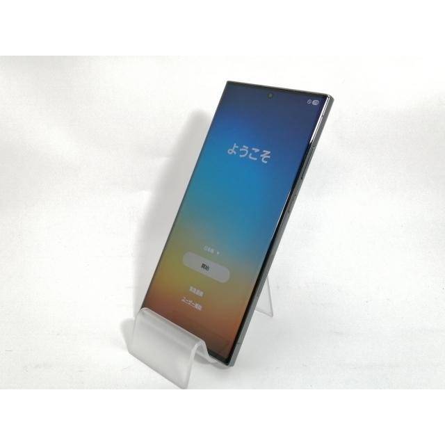 中古】SAMSUNG docomo 【SIMフリー】 Galaxy S23 Ultra グリーン 12GB