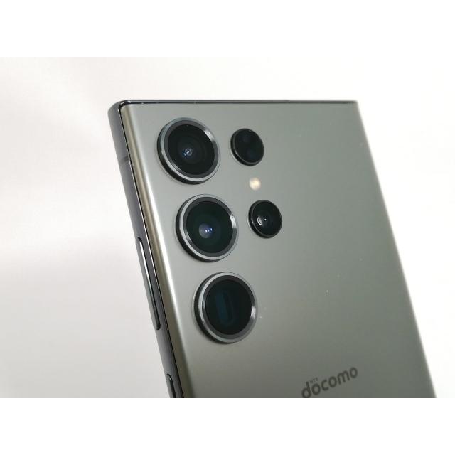 中古】SAMSUNG docomo 【SIMフリー】 Galaxy S23 Ultra グリーン 12GB