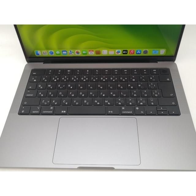 【中古】Apple MacBook Pro 14インチ M3(CPU:8C/GPU:10C) 8GB/512GB スペースグレイ MTL73J/A (14インチ,M3,2023)【新宿2】保証期間１ヶ月【ランクB】の画像